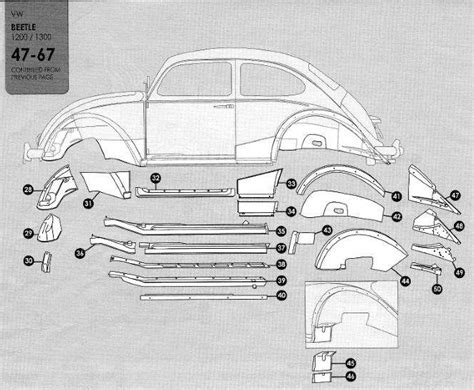 vw bug sheet metal replacement part 1|vw bug parts.